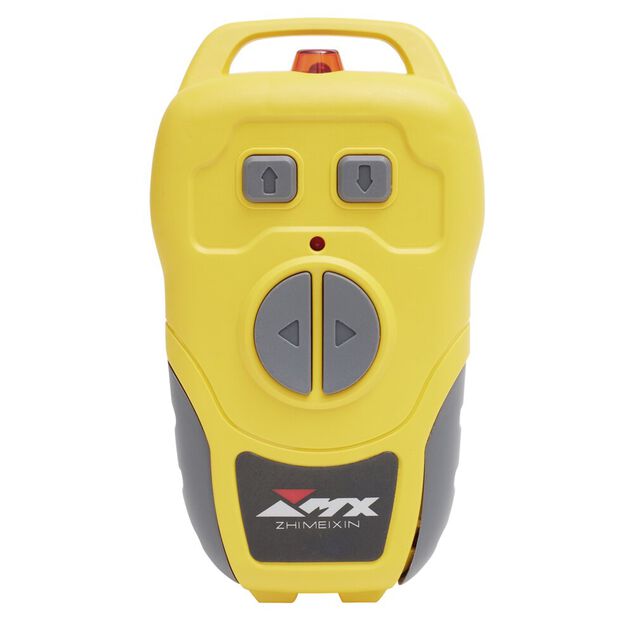 Grue telescopique plastique jaune 60x32xH98cm