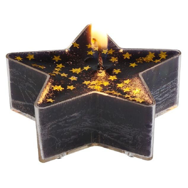 Bougies &eacute;toiles x6