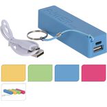 Batterie de secours multicolore