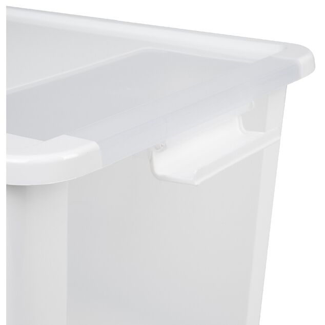 Bo&icirc;te de rangement 11 L blanc