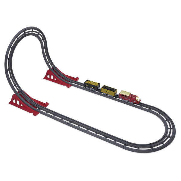 Train de No&euml;l lumineux 16 LED multicolore