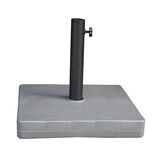 Pied de parasol b&eacute;ton 20 kg gris