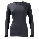 Tshirt thermique noir pour femme Taille S