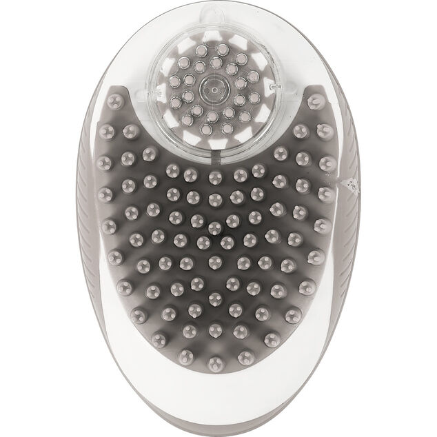Brosse animal avec réservoir shampooing