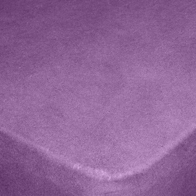 Drap housse 2 personnes 180x200cm coton jersey (3 mod&egrave;les)