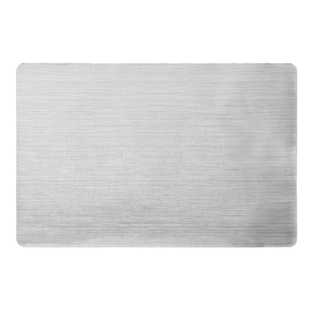 Set de table rectangulaire en plastique brillant 28,5x43,5cm (2 modèles)