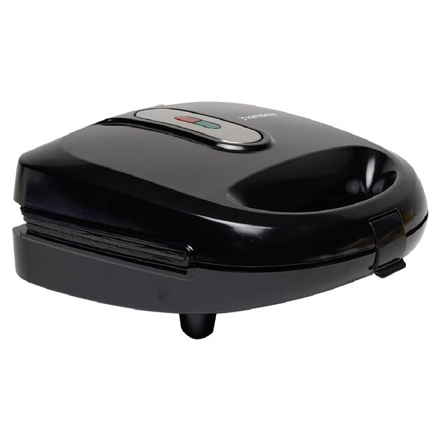 Appareil &agrave; croque monsieur 3en1 gaufre et grill 750W