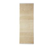 Crédence en papier et pvc effet noir marbré - 75x45cm