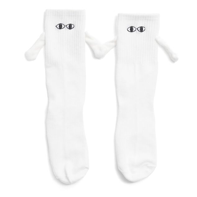 Chaussettes bonhommes magn&eacute;tiques homme 41/45