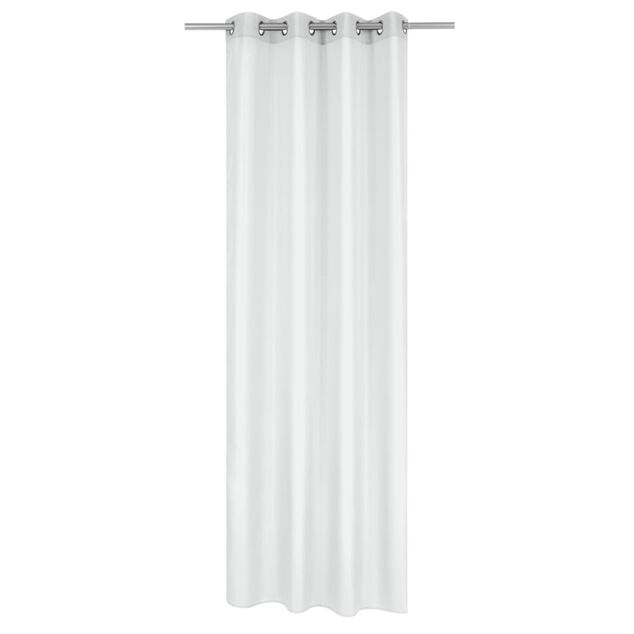 Rideau occultant porte bleu clair 135x240cm