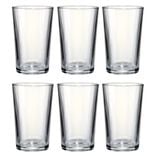 Verre x6 Duralex 20cl en verre transparent &Oslash;7xH10cm