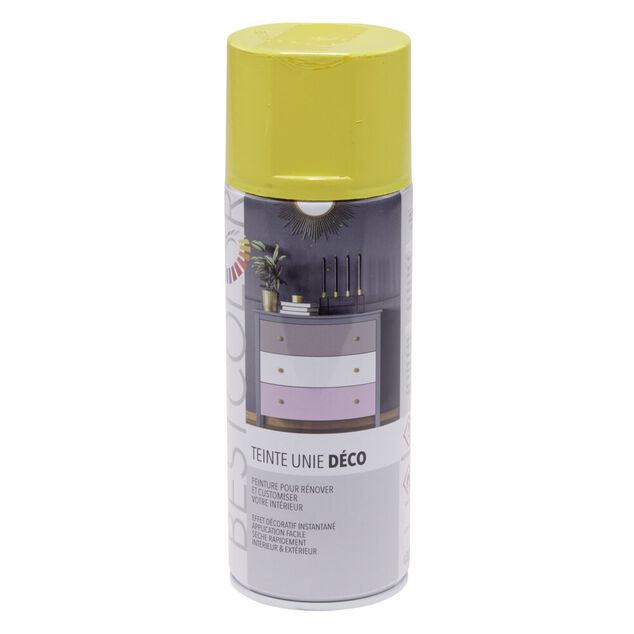 Peinture int&eacute;rieur et ext&eacute;rieur jaune zinc