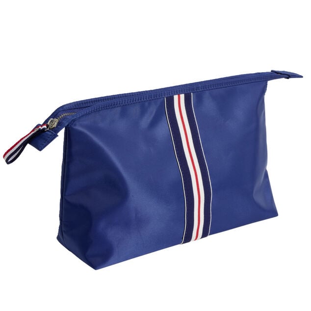 Trousse de toilette homme rayures 24x16xH8,5cm