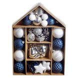 Coffret décoration à suspendre sapin x32