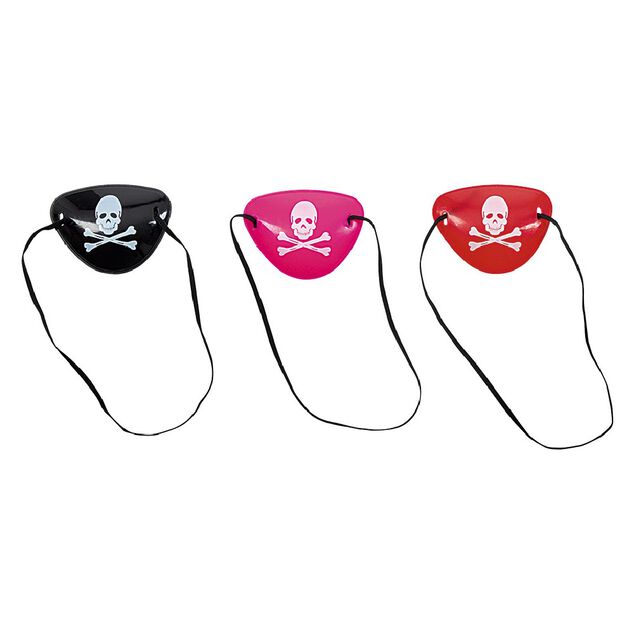 Cache-oeil de pirate (3 mod&egrave;les)