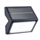 Projecteur mural détecteur mouvement solaire 24LED 120lm 11x11xH6cm