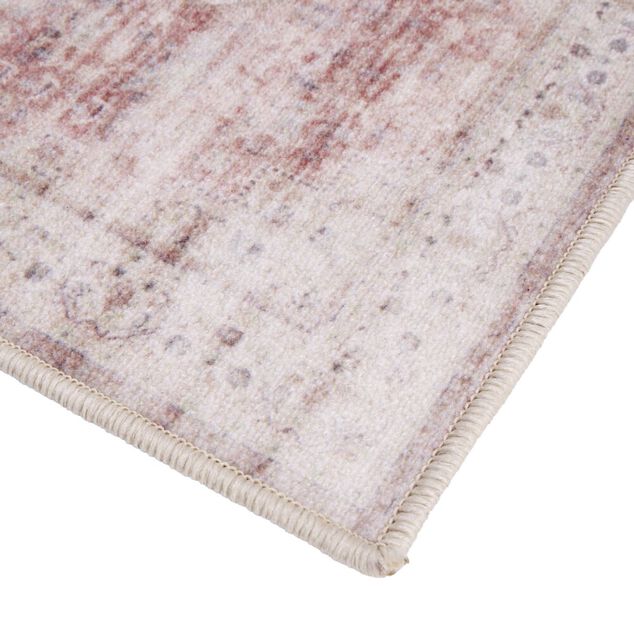 Tapis d'entr&eacute;e rectangulaire Stella motif traditionnel 50x80cm (3 mod&egrave;les)