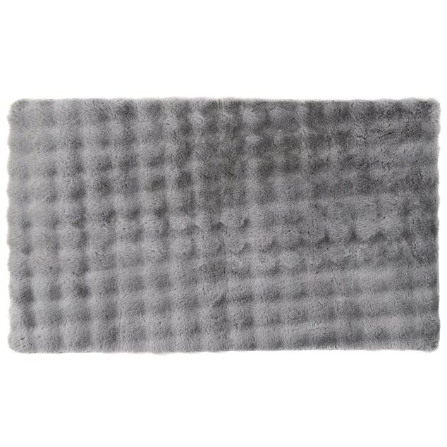 Tapis effet fourrure Bubble 90x150cm (3 mod&egrave;les)