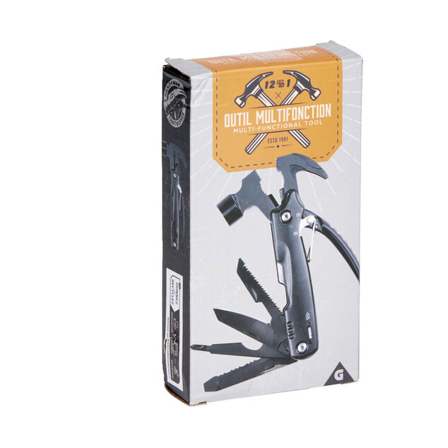 Outil multifonction 12en1 en m&eacute;tal