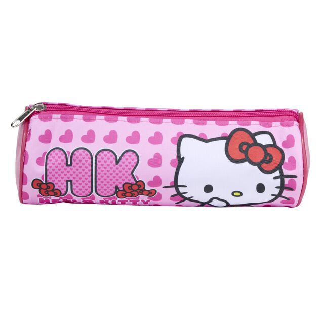 Trousse Hello Kitty rose &Oslash;8xL23cm