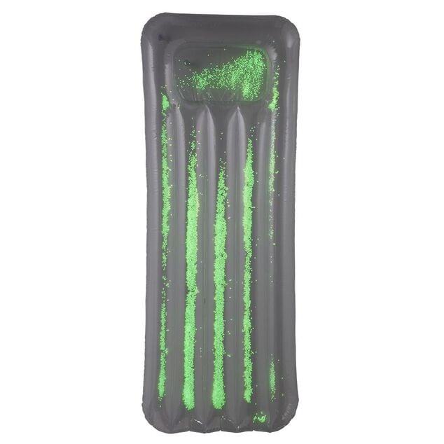 Matelas gonflable phosphorescent 180x65xH14cm