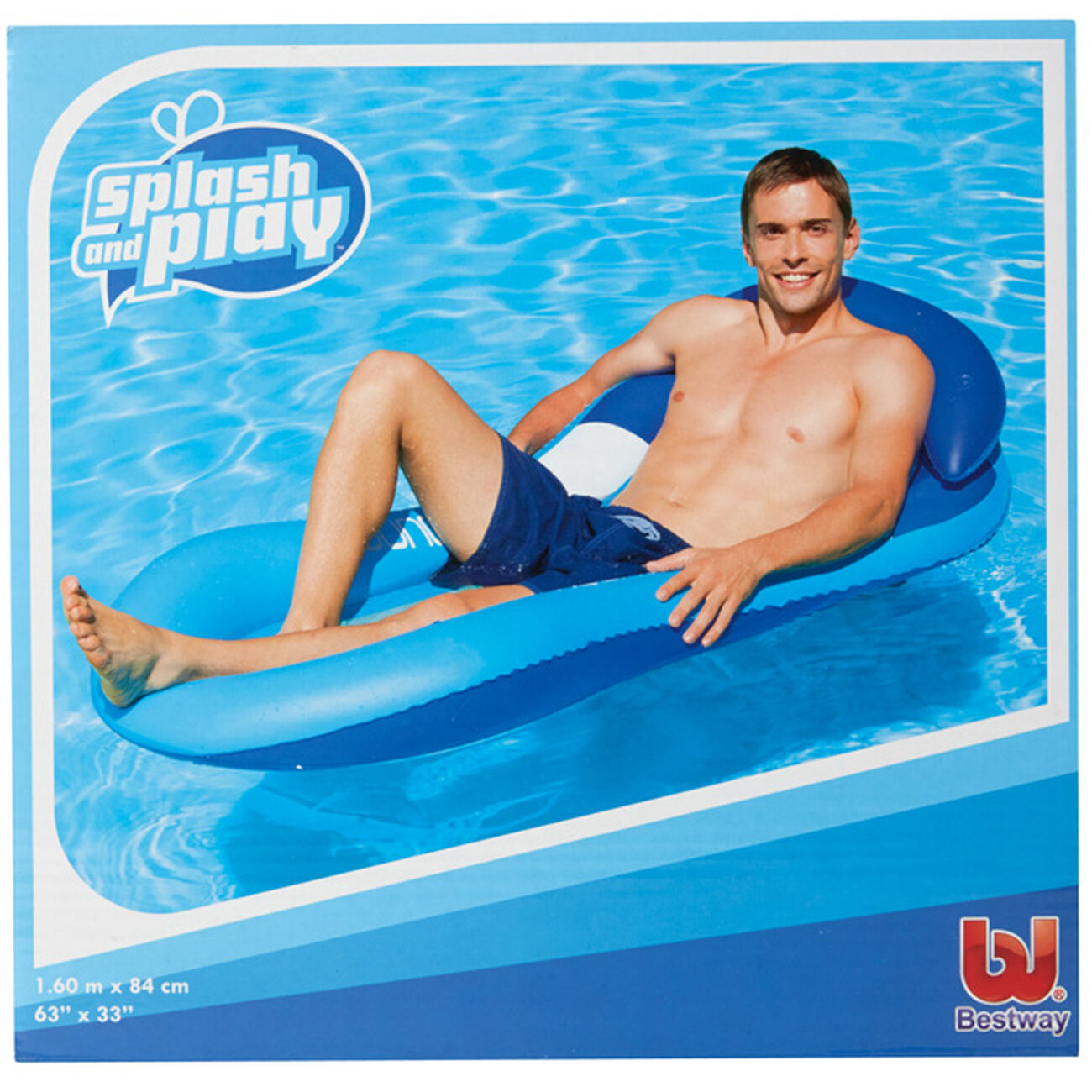 Bouée Piscine Adulte,Fauteuil Gonflable Piscine,Flotteur Piscine Gonflable avec Porte-Gobelet et Poignées, Géante Piscine Gonflable Adulte,Hamac à Eau pour Piscines