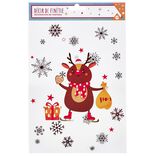 Décoration de Noël électrostatique renne