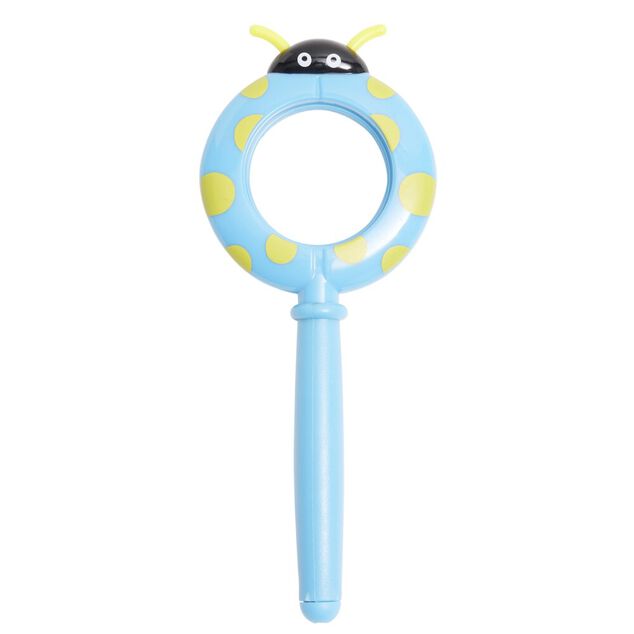 Loupe enfant forme insecte L14cm (3 modèles)
