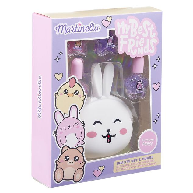 Set beaut&eacute; Martinelia My Best Friends porte-monnaie lapin 6 pi&egrave;ces