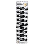 Barrette Clip x18 noir
