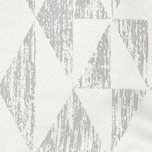 Rideau &agrave; oeillets jacquard uni gris140x240cm