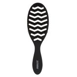 Brosse tunnel multi-usages nylon/sanglier picots perlés noir