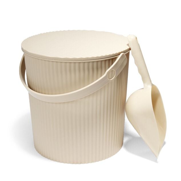 Seau de stockage pour croquettes 10L - &Oslash;26xH.26 cm