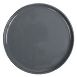 Assiette à dessert ronde Nordic porcelaine gris