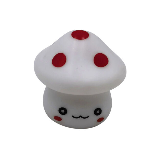 Veilleuse LED champignon Ø6xH6cm