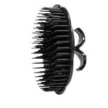 Brosse &agrave; cheveux compacte ronde noire &Oslash;8cm