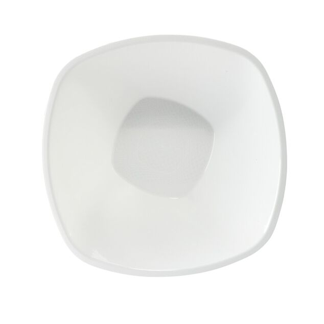 Lot de 3 bols en plastique transparent Ø21xH7cm