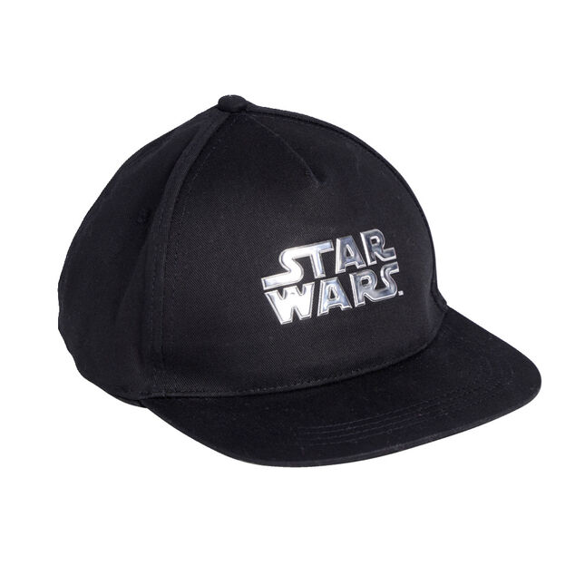 Casquette Star Wars coton noir et argenté