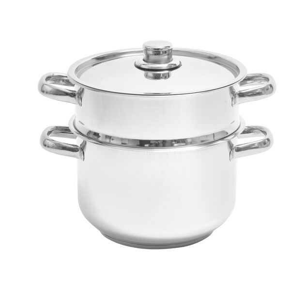 Couscoussier inox 6L tous feux &Oslash;20cm