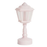 Mini lampe LED de bureau forme lampadaire &Oslash;6xH14cm - 4 coloris