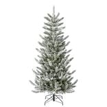 Sapin artificiel enneigé vert 467 branches Ø99xH180cm