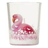 Bougie flamand rose H.6cm