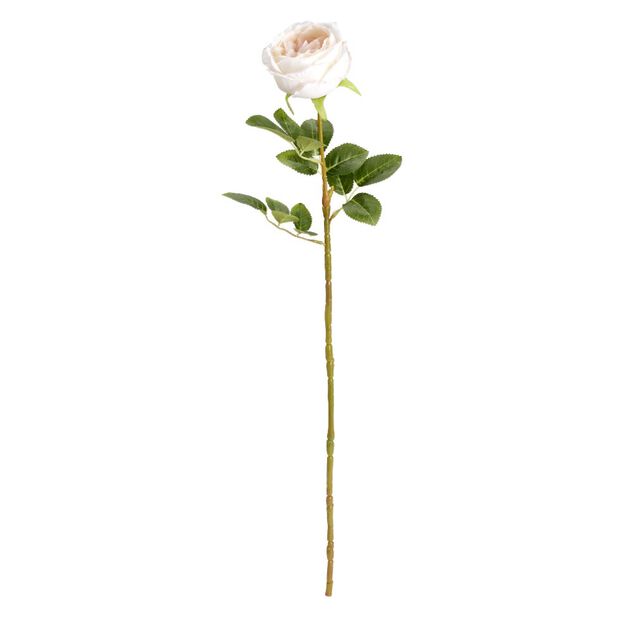 Fleur artificielle pivoine orange H70cm