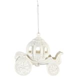 Suspension carrosse de Noël givré