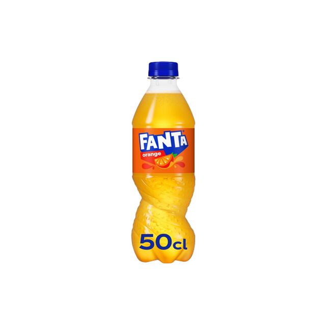 Boisson gazeuse Fanta orange bouteille 50cl