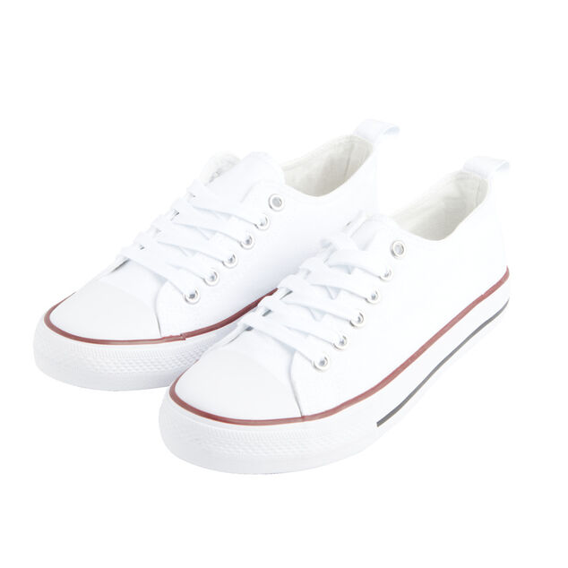 Chaussures toiles femme T36 &agrave; 40 blanches