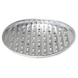Plat &agrave; barbecue rond en aluminium x5 &Oslash;34xH2cm
