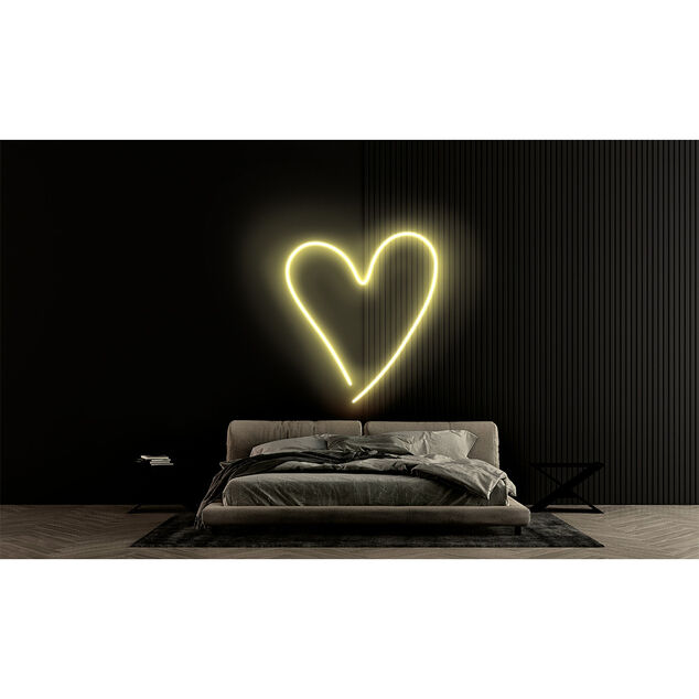 N&eacute;on flexible LED blanc chaud 5m