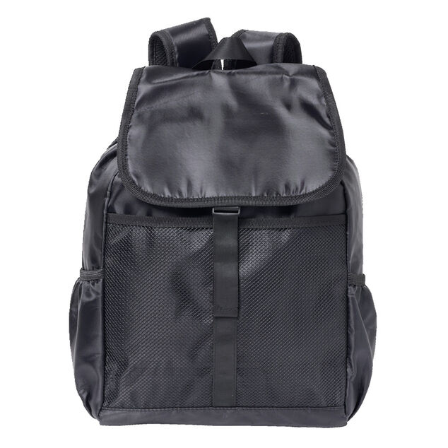 Sac à dos multipoches 28x13xH44cm (2 modèles jaune ou noir)