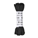 Paire de lacets noirs ou blancs L120cm (2 modèles)